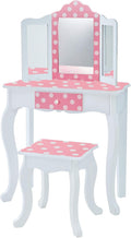 Polka Dot Kids Wooden Vanity Set