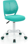 Turquoise Mesh Adjustable Kids Chair