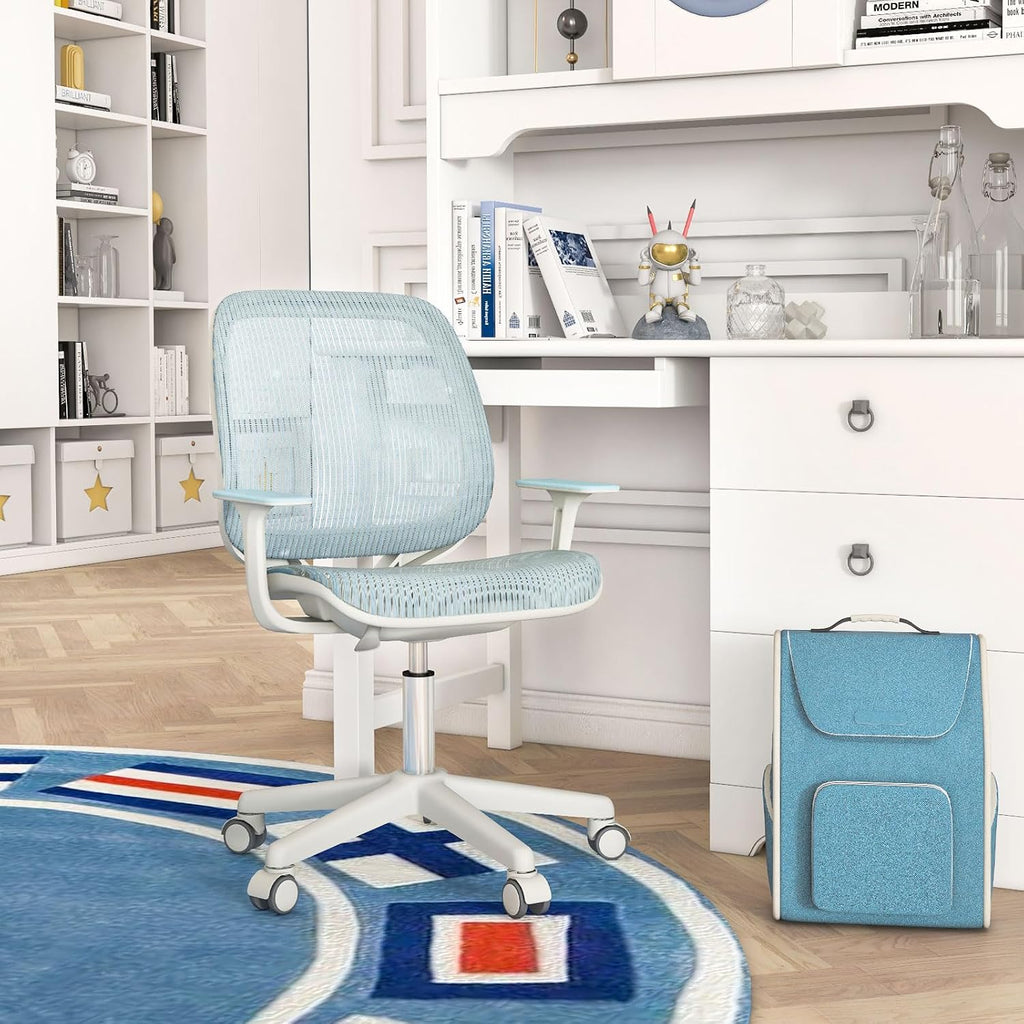 Mesh Adjustable Armrest Kids Chair